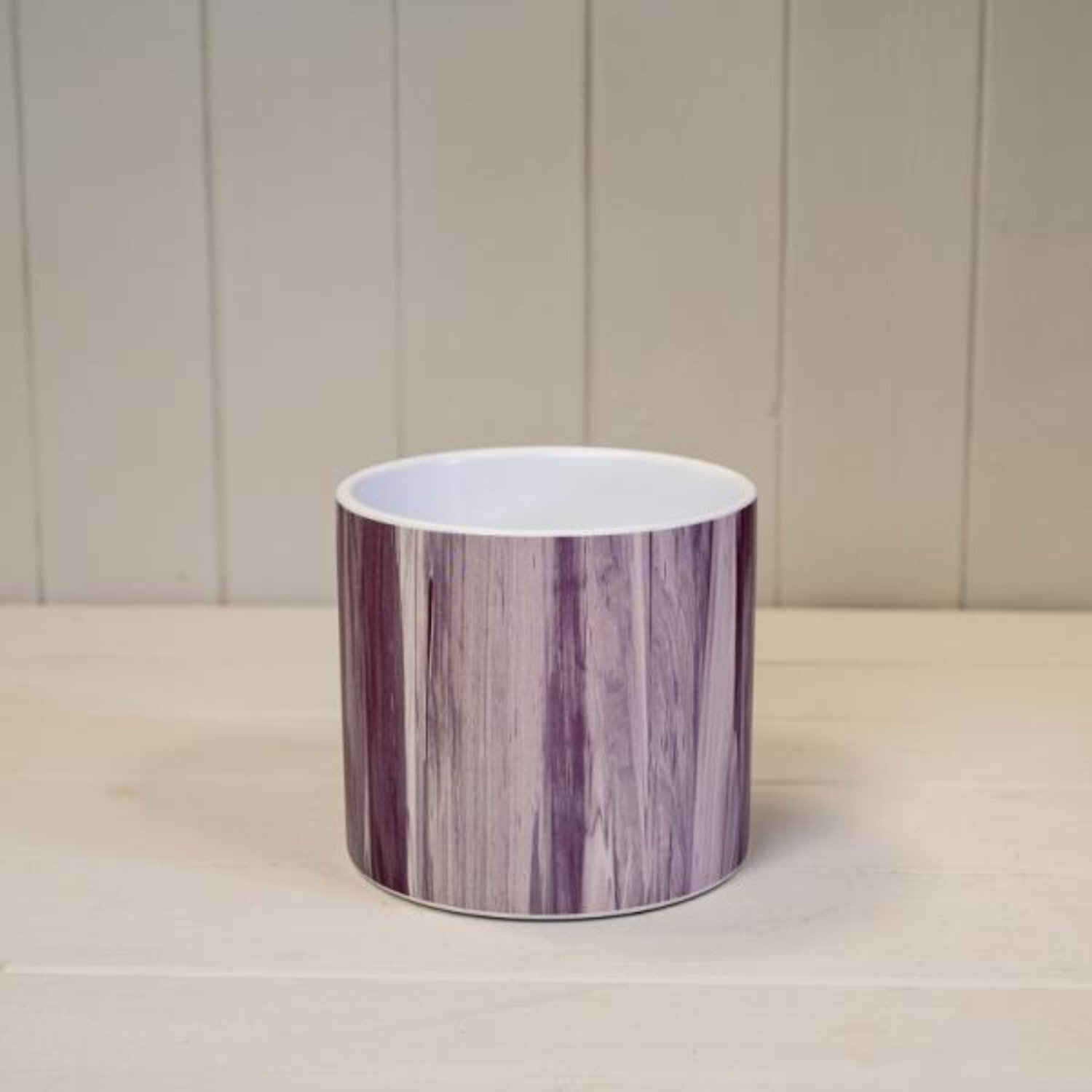 Kdmd Unisex Purple Charming Subtle Wood Grain Pot In - Image 2