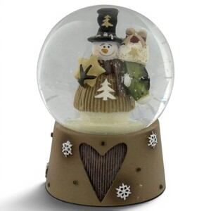 Mini Snowman Snow Globe