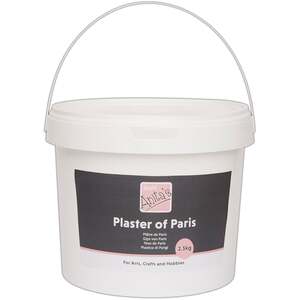 Anita's Plaster of Paris, White, 2.5kg
