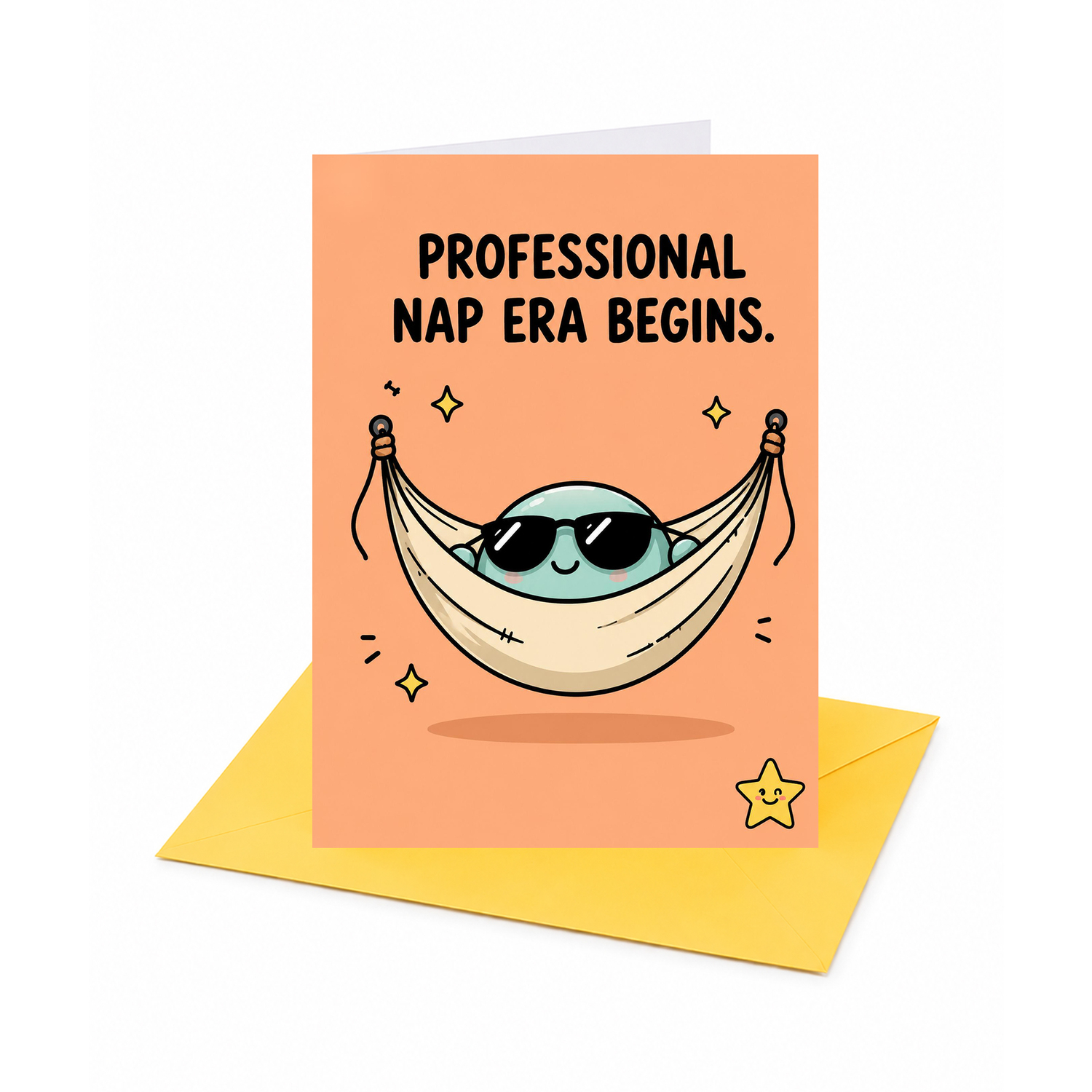 Brightfeel Professional Nap Era Begins Retirement Congratulations Card - Multi