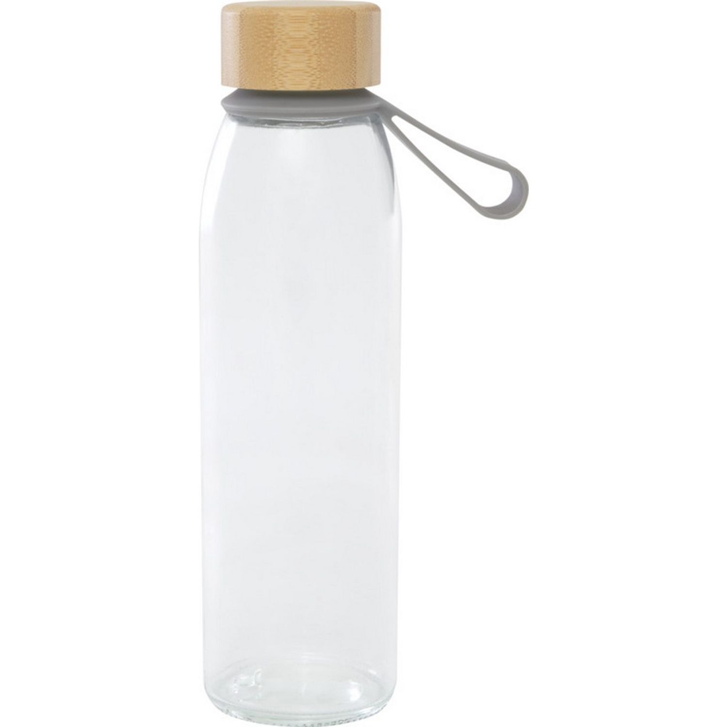 Floso Porto Bamboo 500Ml Water Bottle - Grey