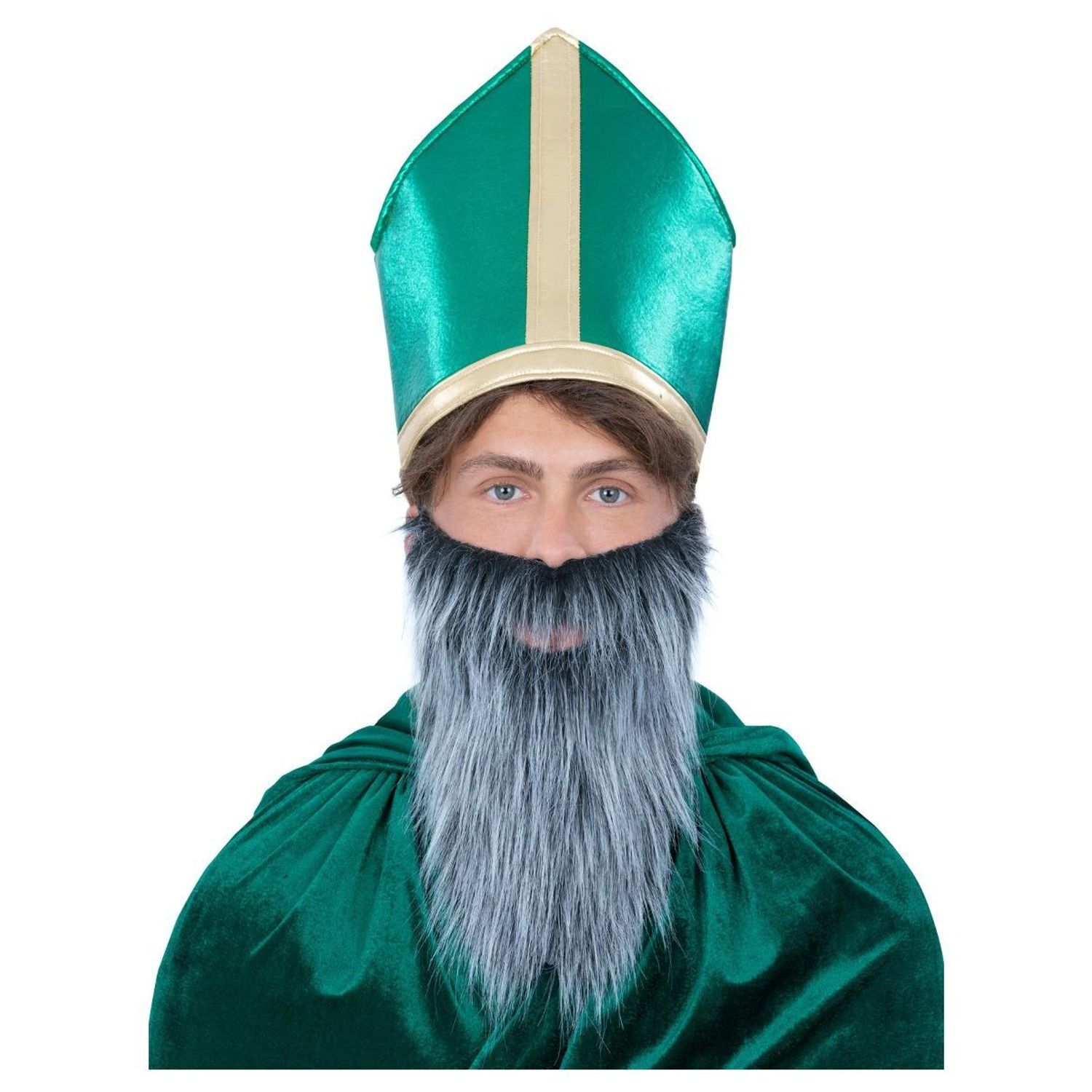 Smiffys St Patricks Day Costume Accessory Set - Green/Grey