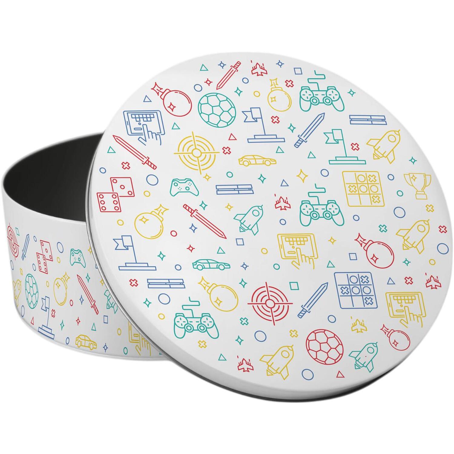 Image of Gaming Icons Small Cake Tin -&hellip;