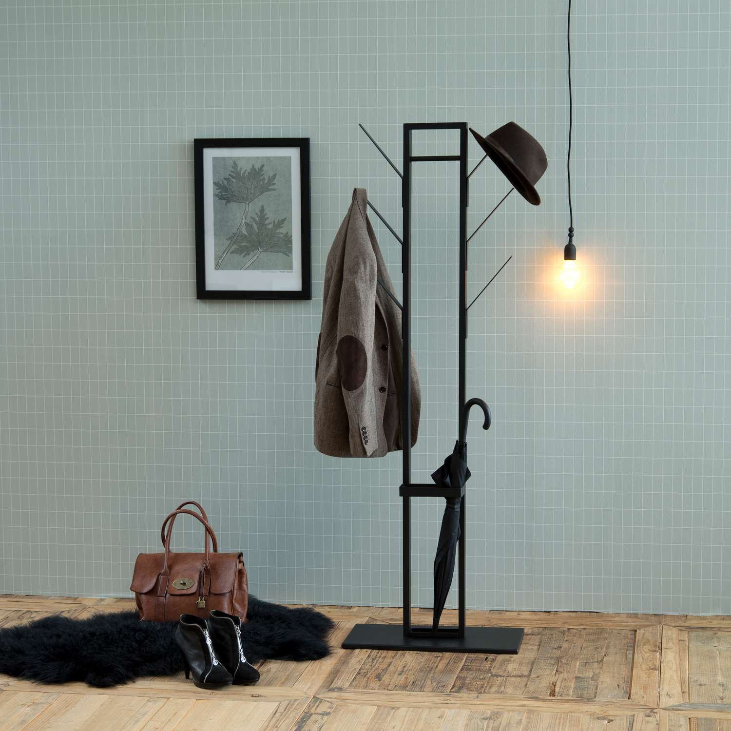 Furniture To Go Florence Vinson Matt Black Coat Hanger - Image 4
