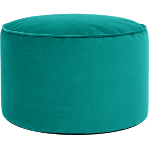 Green icon Milano Round Velvet Pouffe shot 19506819