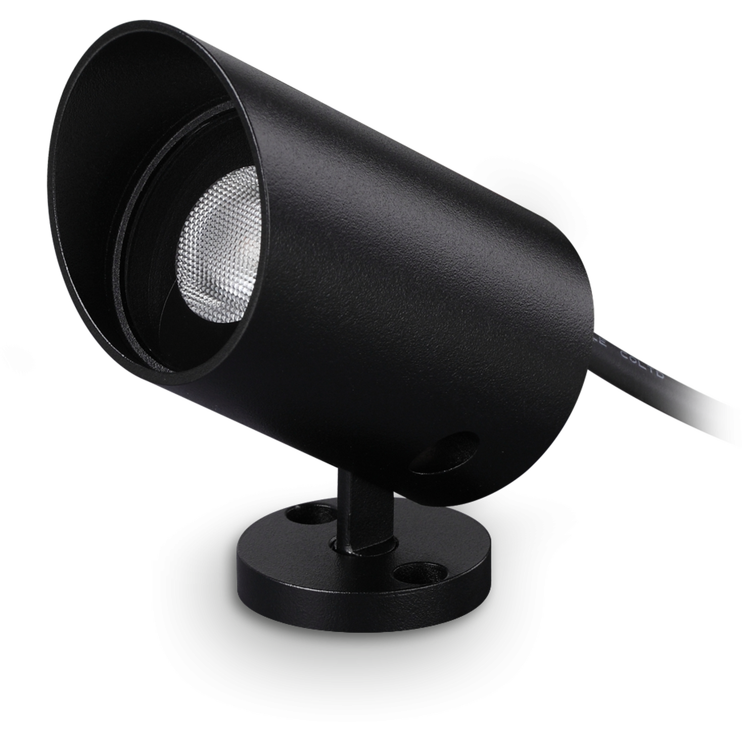 Ideal Lux Lighting Koala Wall Light Black - Black