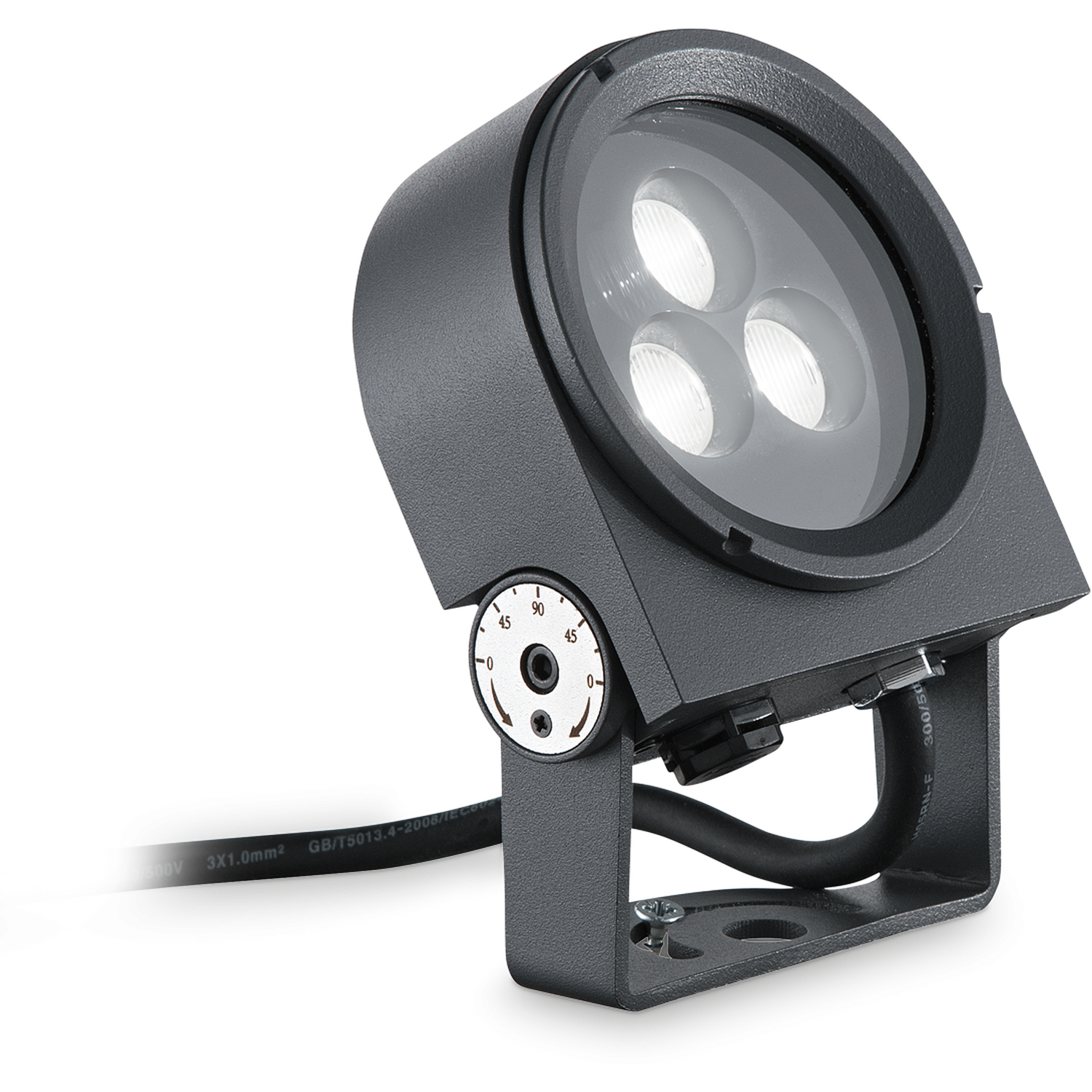 Ideal Lux Lighting Ulex Wall Light Black - Black