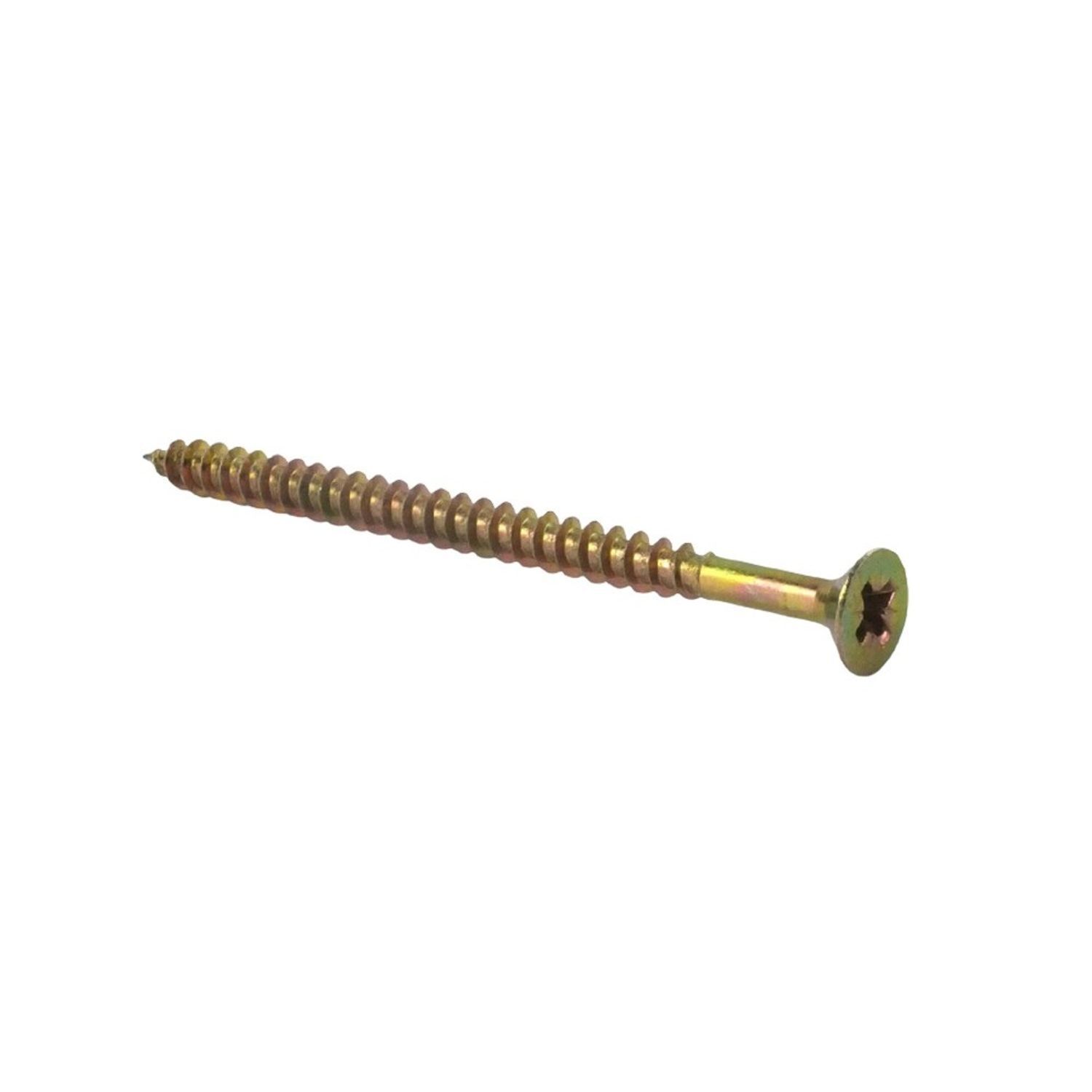 Picardy Multi-Purpose Screws (Pack Of 200) - Golden Yellow