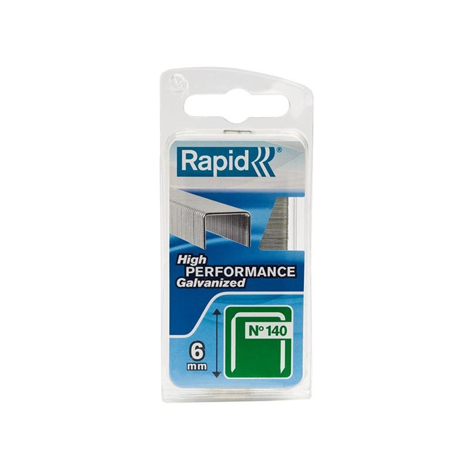 Rapid 140 Series Galvanised Staples A - Galvanised