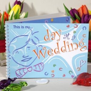 This is my day at a Wedding - Boys Keepsake Activity Book