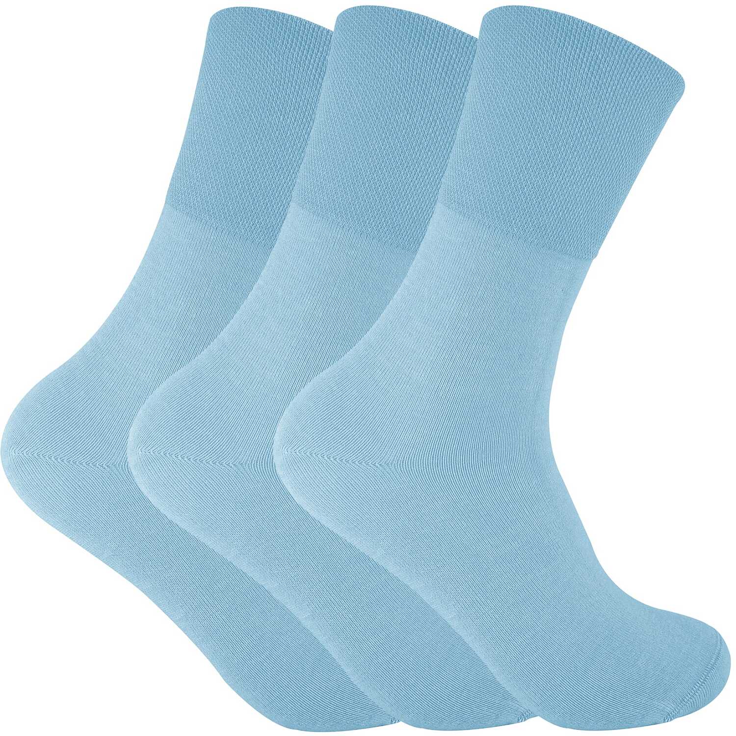 Sock Snob 3 Pack Ladies Non Elastic Thermal Diabetic Socks