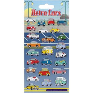 Kidscraft Resin Retro Cars Stickers