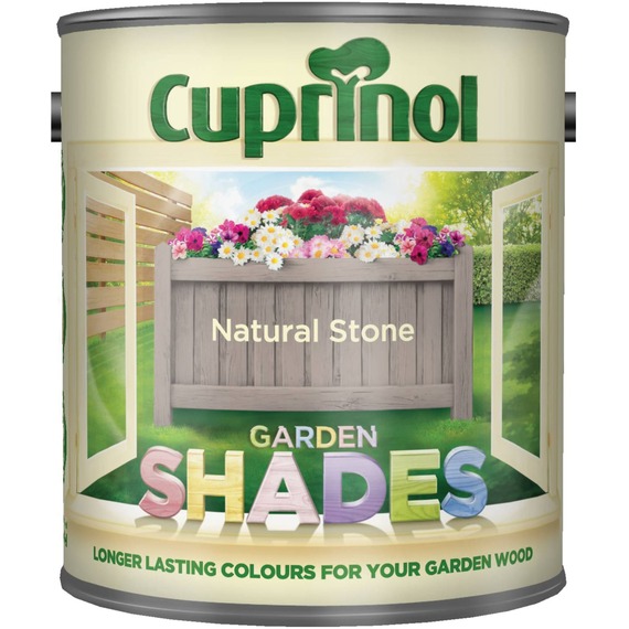 Cuprinol Garden Shades Woodstain Natural Stone 1 Litre