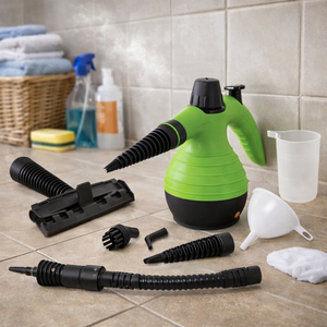 Electric Handheld Steam Cleaner 350ml & Accessories