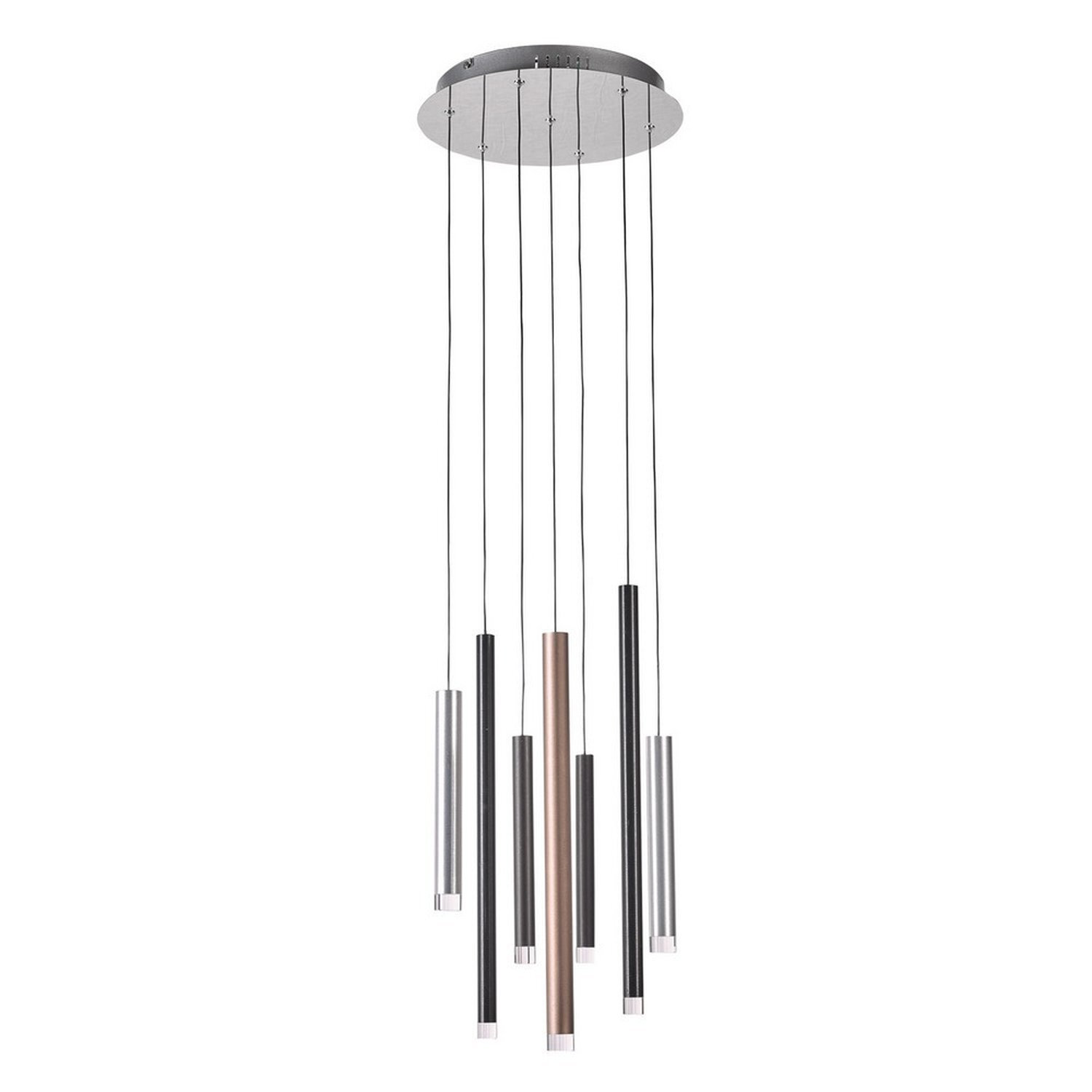 Italux Lighting Modern Pendant Light Chrome U - Chrome
