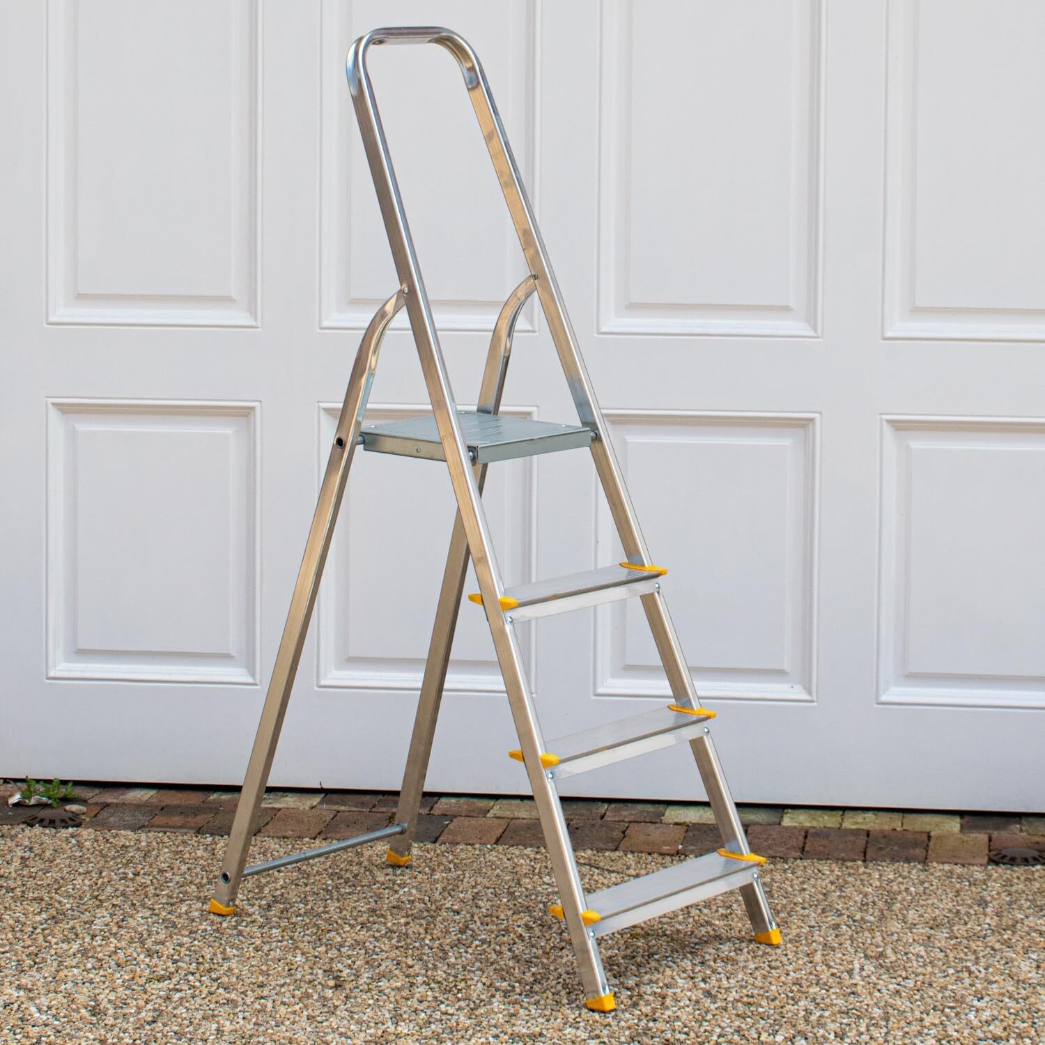 Bps Trade Master Platform Step Ladder - Silver / 3.7Kg - Image 2