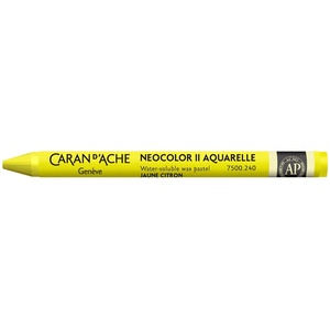 Neocolor II Water Soluble Wax Pastel - Lemon Yellow 240