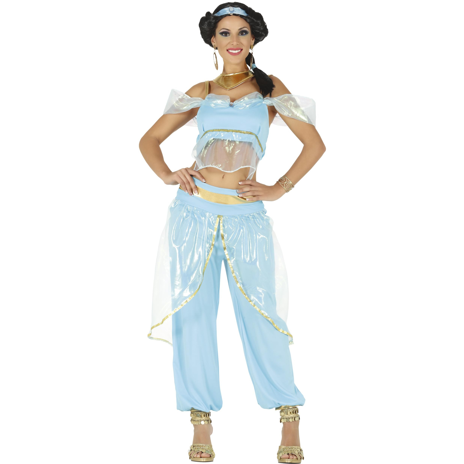 Fiestas Guirca Adult Princess Of The Desert Halloween Costume, Blue