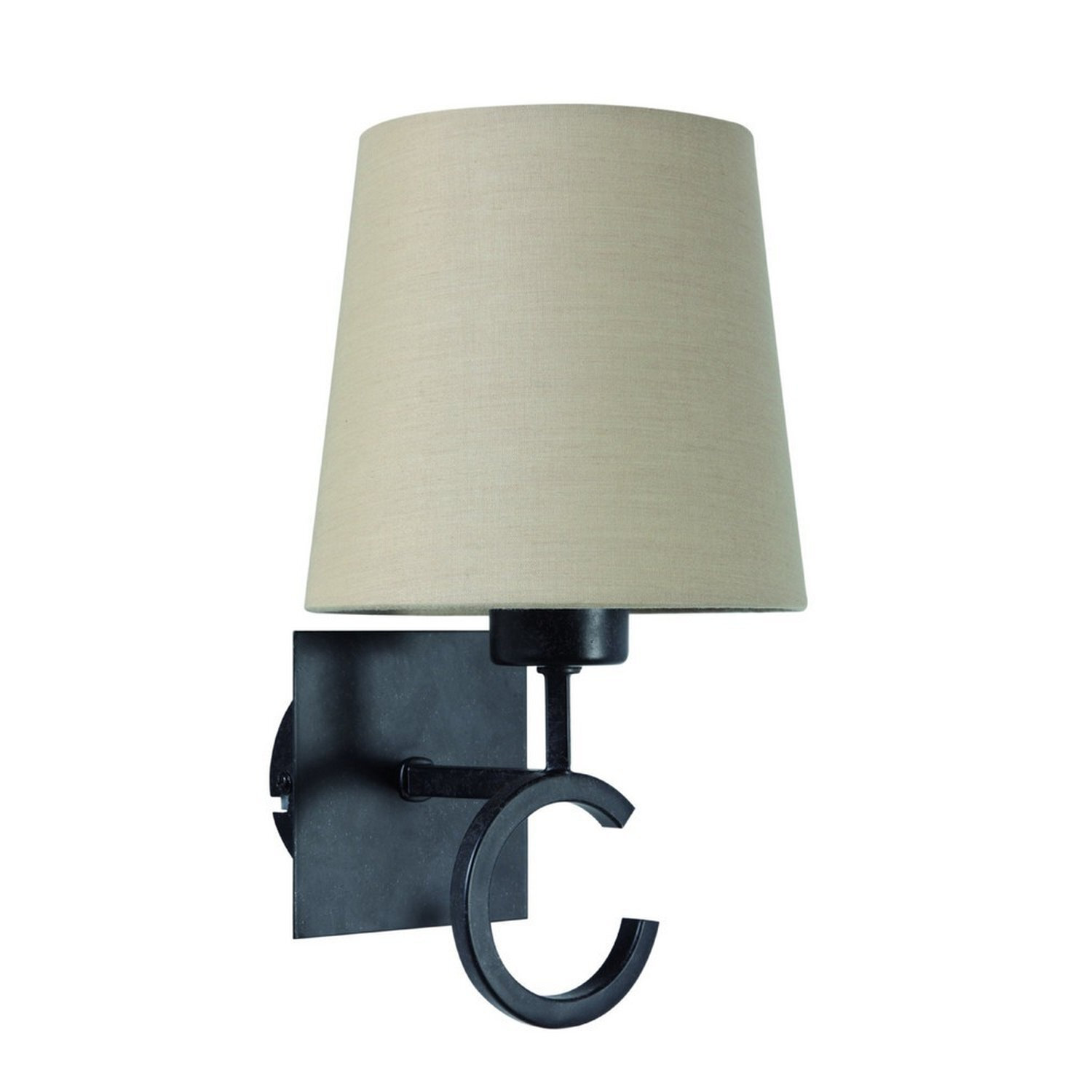 Inspired Lighting Argi Wall Light Brown