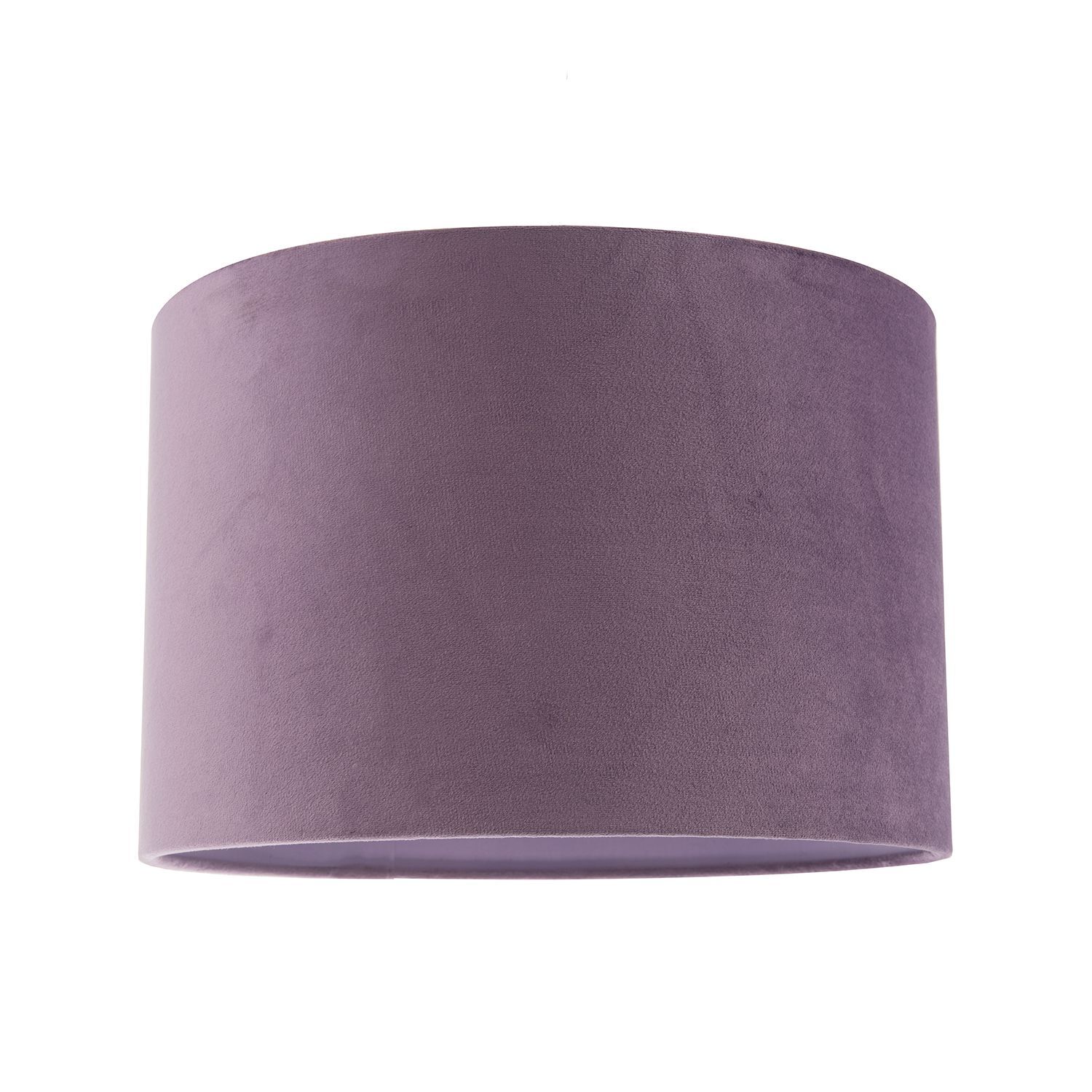Happy Homewares Designer Soft Velvet Fabric Round Lamp Shade For Table Or Pendant