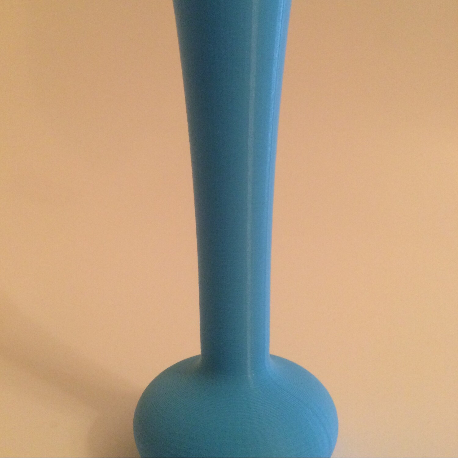 3D Printed Slimline Vase - Blue