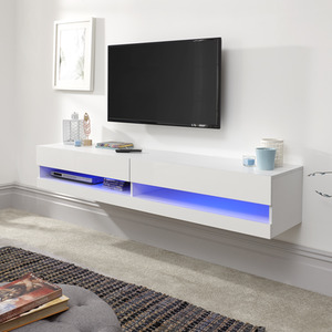 Galicia Wall Mounted TV Unit with LED