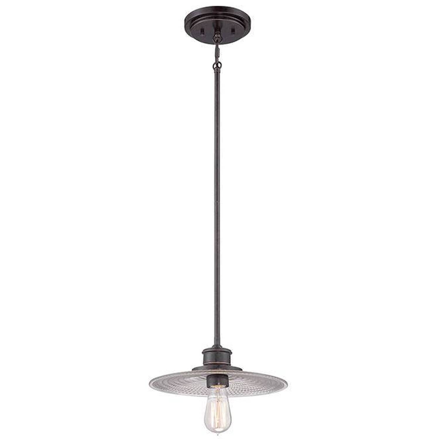 Admiral 1 Light Dome Ceiling Mini Pendant Imperial Bronze, E27 - Imperial Bronze