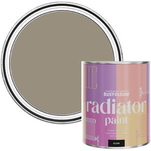 Rust-Oleum Radiator Paint in Gloss Finish - Cocoa 750ml