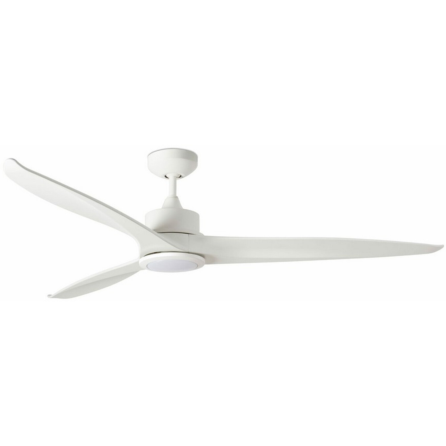 Tonic White Ceiling Fan With DC Motor with LED Light - White thumbnail