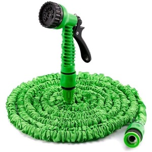 15M Expanding Garden Hose Pipe Lightweight Flexible 7 Dial Spray Gun