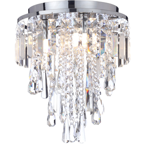 Brona 3 Light Bathroom Small Flush Ceiling Light