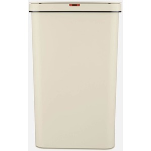 50L Rectangular Sensor Bin Cream