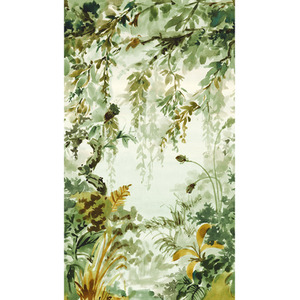 Watercolour Jungle Repeatable Mural Wallpaper