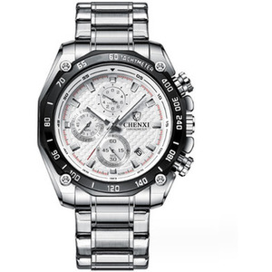 CHENXI Multi-function Three-eye Calendar Watch