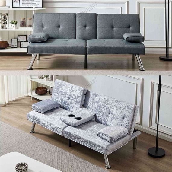 WestWood Fabric Manhattan Sofa Bed Recliner