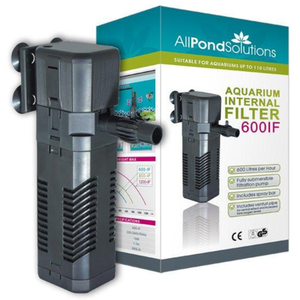 AllPondSolutions 600 Litres per hour Aquarium Internal Filter 600IF