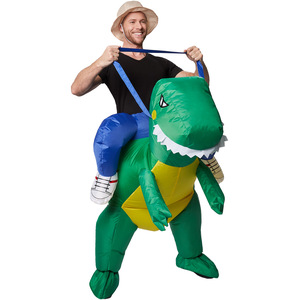 Inflatable Riding Dinosaur Costume