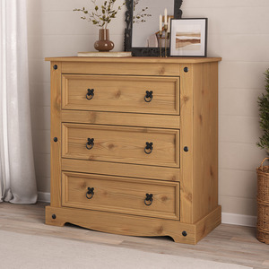 Corona 3 Drawer Chest Of Drawers