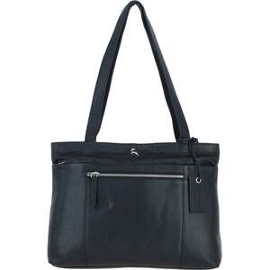 Newport Real Leather Multi-Pocket Shoulder Bag