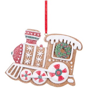 Iced Gingerbread Hanging Decoration