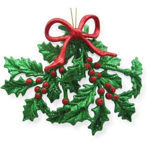 Holly and Berry Hanging Decoration