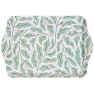 Green Leaves Tray