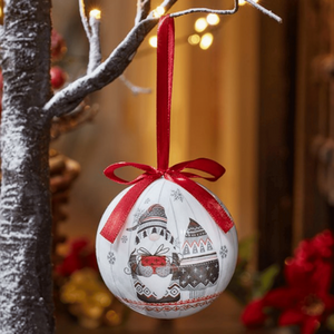 Set of 14 Traditional Vintage Christmas Gonk Tree Baubles