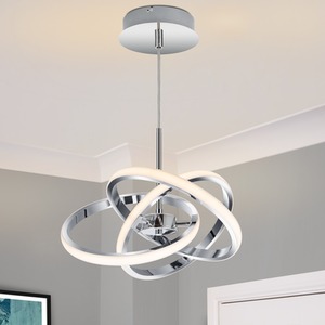 COSYLYTE Ridgley 3 Ring LED Pendant Light