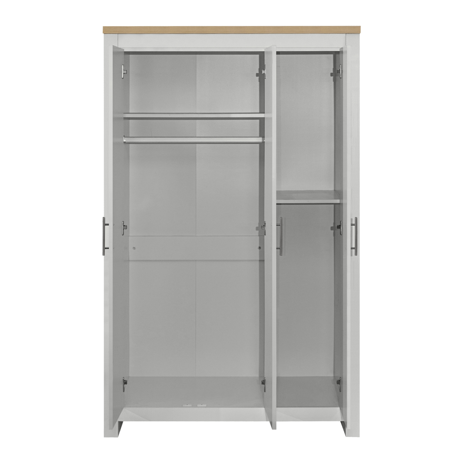 Highgate 3 Door Wardrobe - Grey Oak