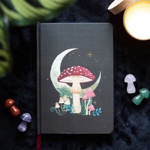 Mystical Forest Mushroom A5 Notebook
