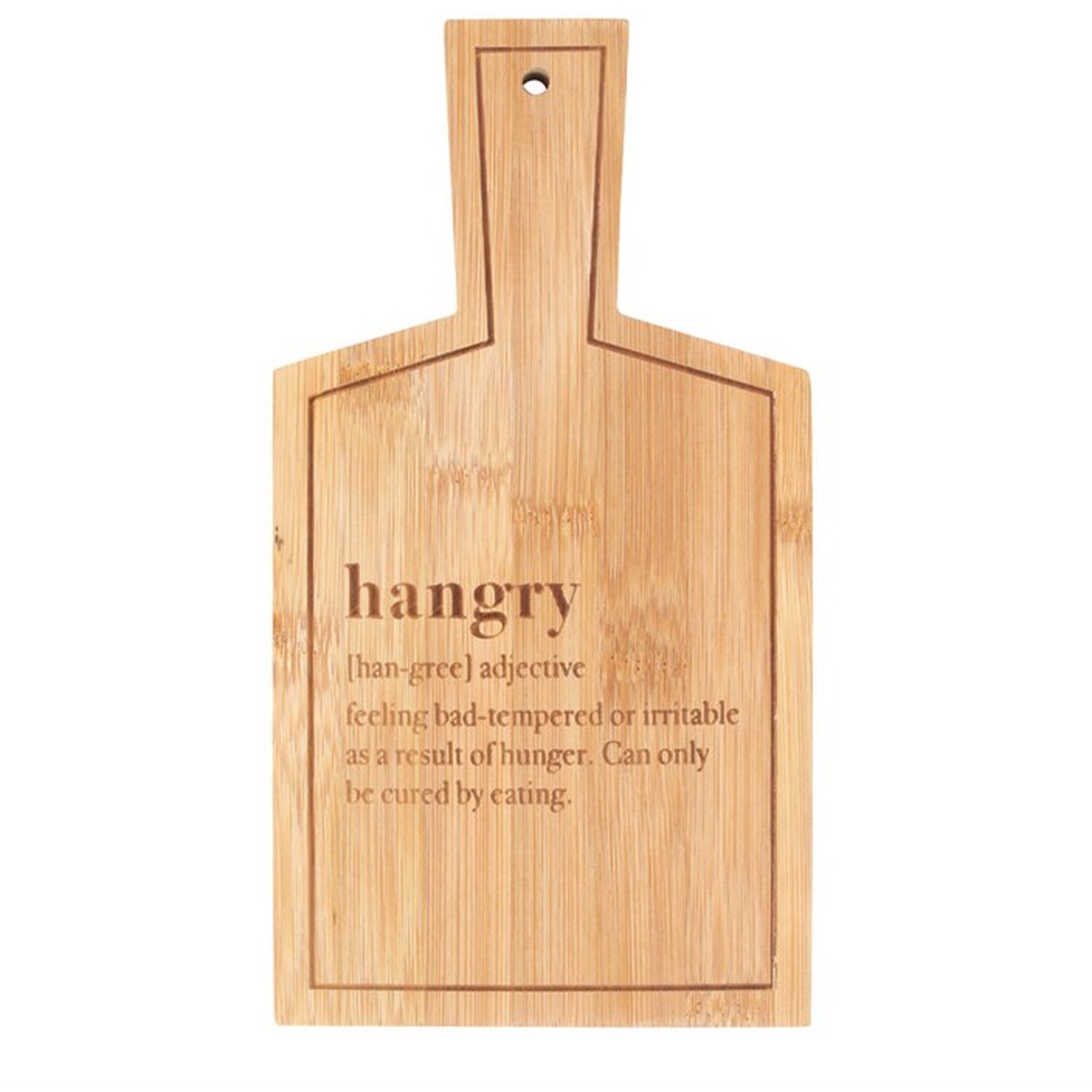 Image of Hangry Bamboo Serving Board Eco-Friendly Gift&hellip;