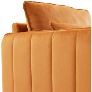 White Fleece Fabric Single Sofa Armchair shot 10811156