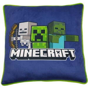 Minecraft Main Mobs Printed Cushion
