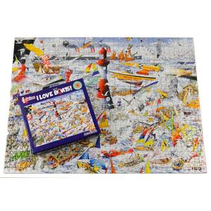 Mike Jupp I Love Boats 1000 Piece Jigsaw Puzzle